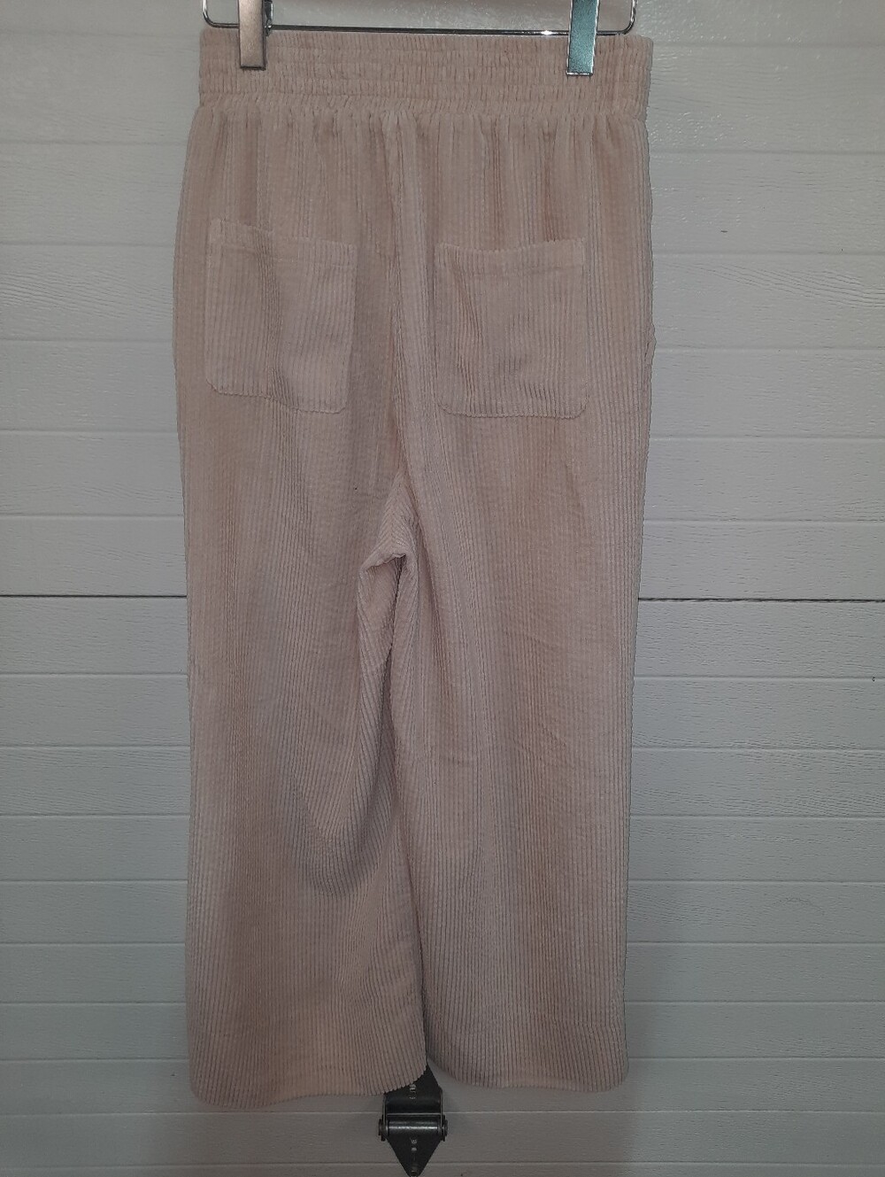 Wide Leg Ribbed Knit Pants - Picture 5 of 9